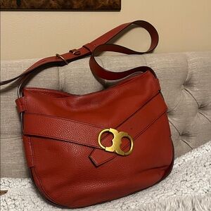 Tory Burch Red Shoulder Bag